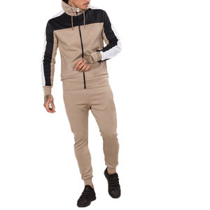 Survêtement de marque coupe cintrée pour hommes, vêtement pour garçons, survêtement - Product Image 5