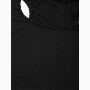 Dernier débardeurs de sport sexy Tissu spandex Col à volants Mode fitness décontractée Vêtements d'entraînement de gym tricotés Taille unique - Product Image 6