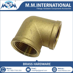 Oem Brass nén khuỷu tay 90 độ Nam Nữ Ống & ống phù hợp - Product Image 4