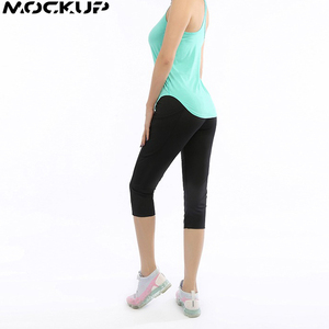Camiseta Deportiva de Algodón de Alta Calidad para Mujer, Camiseta de Yoga, Talla Grande, Camiseta de Verano, Logotipo Personalizado - Product Image 6