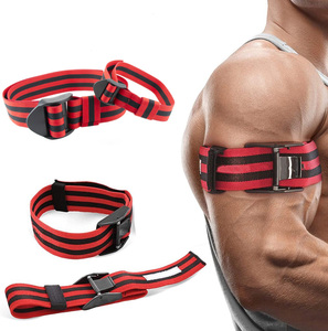 Custom Logo <b>Weight</b> Lifting Training Resistance Bands Classic Blood Flow Restriction Occlusion Workout Training Arm <b>Legs</b> BFR Band - Product Image 5