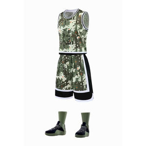 Maillot de basket-ball pour homme de haute qualité, respirant, grande taille, imprimé, vêtements d'équipe, 100% polyester, séchage rapide, antibactérien - Product Image 2