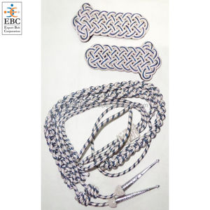 EBC Ceremonial Aiguillette hombro tablero hecho a mano oro Mylar reproducción francés napoleónico generales mariscales Fourragere - Product Image 3