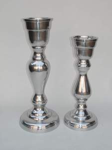 Portavelas Decorativo Premium para el Hogar, Portavelas de Metal de Lujo, Elegante Soporte para Velas, Pieza de Decoración para Bodas, Portavelas de Aluminio - Product Image 2
