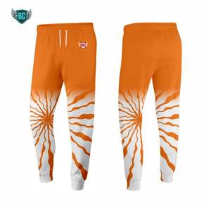 กางเกงวิ่งผ้าลูกฟูกสำหรับผู้ชายกางเกงวอร์มเอวกลางน้ำหนักเบาผ้าคอตตอนปักโลโก้ได้ตามต้องการ100% เข้ม - Product Image 4