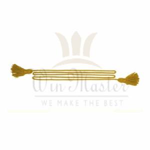 Cordón de tubo con borlas para uniformes de oficiales, cordón de calidad al por mayor con borlas - Product Image 6