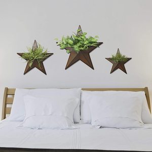 Very Attractive and unique design galvanized planter <b>pot</b> star shape multi color planter flower <b>pot</b> for decoration and plantation - Product Image 3
