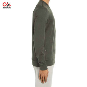 Wholesale Custom Crew Neck Sweatshirt | Blue Solid Color Plain Custom Design Uniform Sweat Shirt | High Quality Men Sweat Shirt - Product Image 4