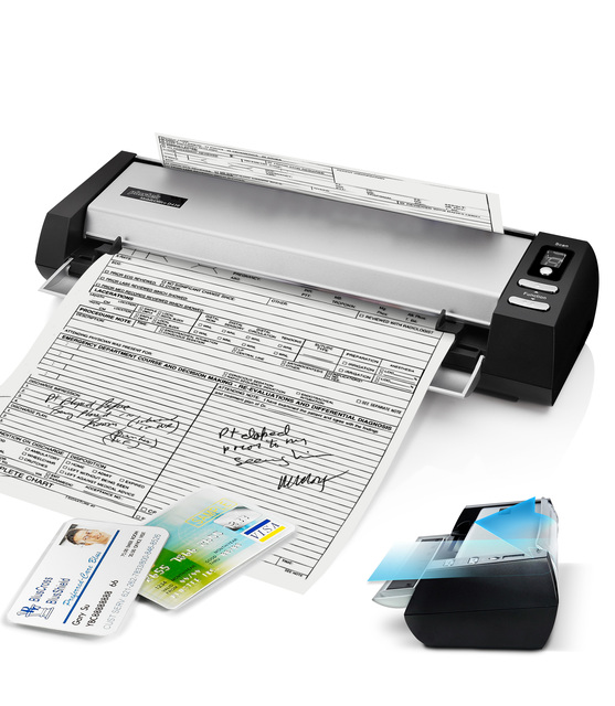 Plustek D430 Document Scanner - a Compact and Versatile Desktop Scanner, Support TWAIN and Compatible with Most Rx Software
