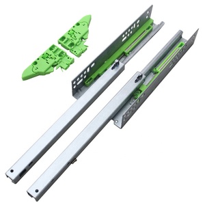 KAV 3D OEM có thể điều chỉnh mở rộng duy nhất ngăn kéo Slide undermount mềm đóng <span class=keywords><strong>Hidden</strong></span> Rail Runner 18 "nhà bếp 25kg Tải công suất - Product Image 1