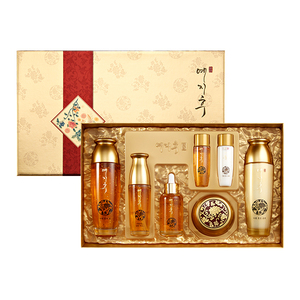 YEZIHU JAMYEONG Set de Cuidado de la Piel con Oro (5 Piezas) Cosméticos Coreanos para el Cuidado de la Piel K-Beauty Cuidado Antiarrugas Hidratación Salón de Belleza en Casa OBM OEM - Product Image 1