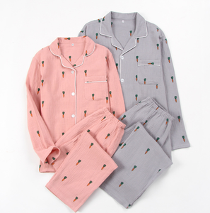 Wholesale Factory Sleepwear 7pcs Pj <b>Set</b> Silk <b>Satin</b> Two Piece <b>Pyjamas</b> Loungewear Winter Women Pajamas - Product Image 2