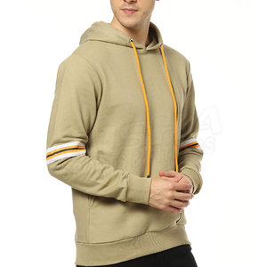 Sweats tricotés de style de rue d'hiver pour hommes de haute qualité avec capuche Logo personnalisé motif solide teint uni-Vente en gros - Product Image 2
