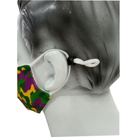Masque d'halloween classique en PVC, 1200 pièces, cadeau de fête, imprimé, matériel de coupe de couleur, feuille originale