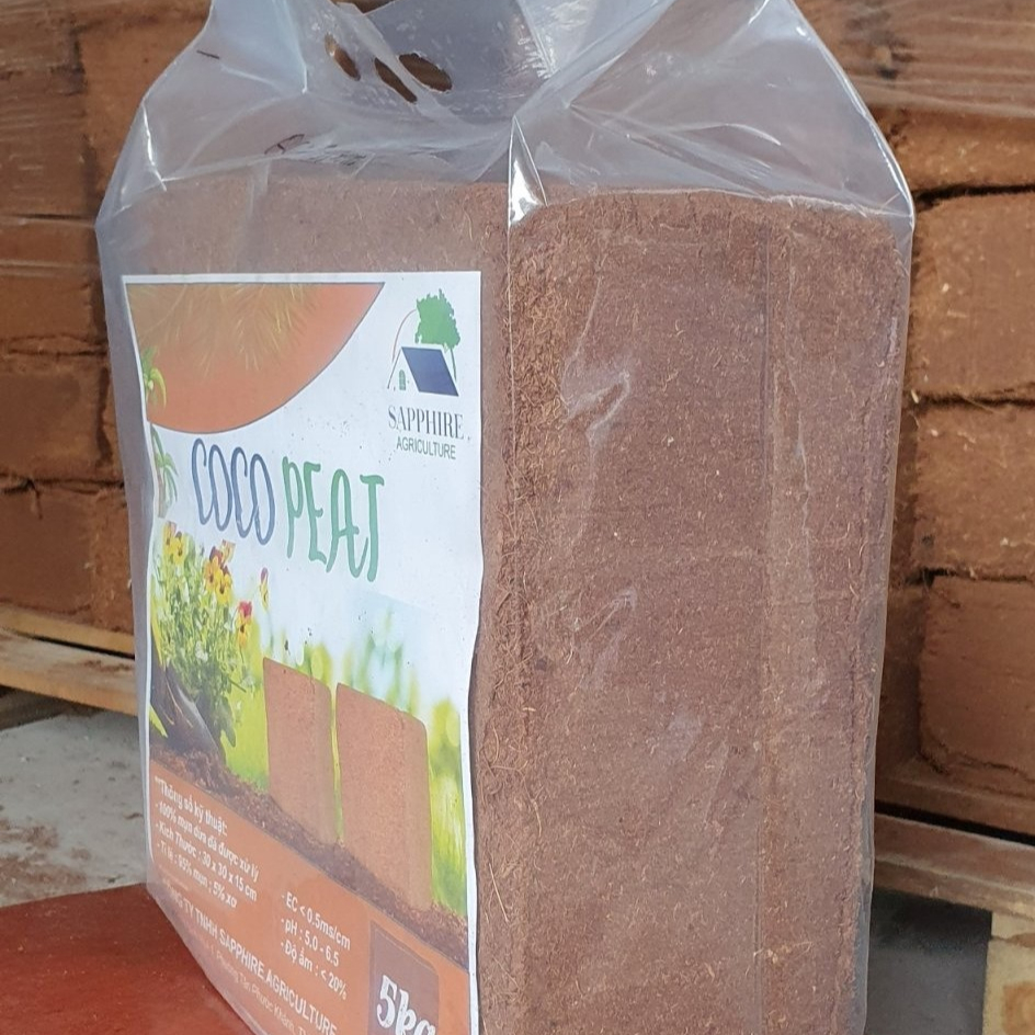 Cocopeat coir block 5 кг