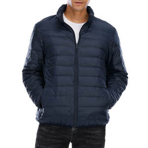 Chaqueta acolchada para hombre con logo personalizado, chaqueta de burbujas de moda al por mayor, chaqueta bomber cálida de plumón para hombre, chaqueta acolchada de invierno para hombre - Product Image 1