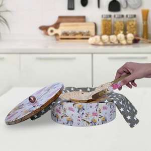 Caja de madera Roti de primera calidad, contenedor Chapati para utensilios de cocina de Hotel y hogar, caja Roti de cazuela más vendida - Product Image 6