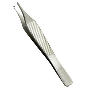 Pince à tissu de précision Adson Kocher avec poignée ergonomique et pointe micro fine pour une précision et un contrôle chirurgicaux améliorés - Product Image 6