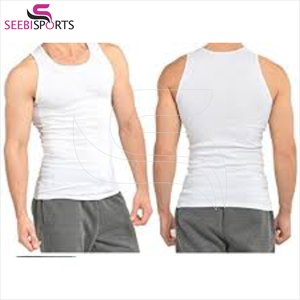 Hollow back ropa activa ropa de yoga gimnasio suelta moda hombres deporte camisetas sin mangas con personalizaciones completas - Product Image 1