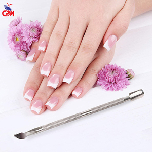 Empujador de Cutículas de Acero Inoxidable Premium, Herramienta Profesional para el Cuidado de las Uñas, Doble Punta, Instrumento de Precisión para Manicura y Pedicura - Product Image 6