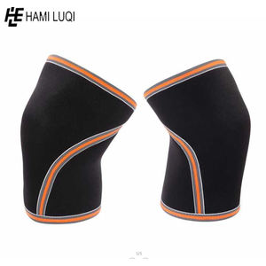 2025 Unisexe Sportif Polyester Genou Compression Manches 7mm Néoprène Logo Personnalisé Robuste Respirant pour Fitness Powerlifting - Product Image 6