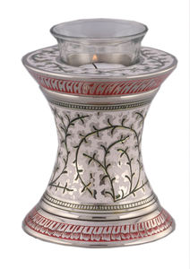 Urne à bougie commémorative en métal - Product Image 5