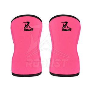 2024 Latest Custom Logo Neoprene <b>Knee</b> <b>Sleeves</b> High Quality Fitness Bodybuilding Safety Product Wholesale Price - Product Image 3
