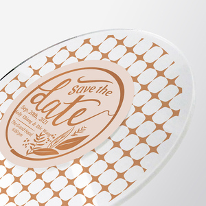 Tarjeta de Invitación de Boda LED Acrílica, Invitación Luminosa para Guardar la Fecha del Evento Nupcial - Product Image 4