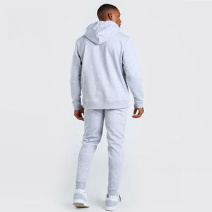 Gran oferta 2021 Tech Unisex Jogging Set Custom Sweat Suits Logo Alta calidad Tallas grandes Sudadera con capucha Fleece Chándal Sweatsuit OEM Unise - Product Image 4