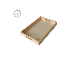 ถาดไม้มะม่วงทรงสี่เหลี่ยมผืนผ้า,ออกแบบใหม่ตามธรรมชาติออกแบบมาเฉพาะขนาดใหญ่สำหรับถาดกาแฟ - Product Image 3