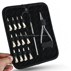 Kit d'outils d'extension de cheveux professionnel pince pince et kit d'outils de suppression pour Micro anneau lien perle Extensions de cheveux humains - Product Image 4