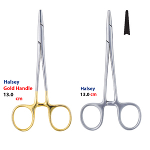 Soportes de aguja de acero inoxidable, soporte de aguja de Crilewood, juegos de pinzas quirúrgicas Mayo Hegar Halsey - Product Image 6