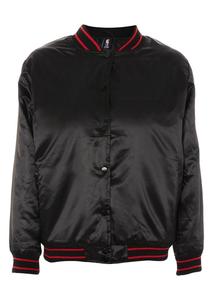 Chaqueta Bomber Azul Satinada Personalizable de Alta Calidad para Hombre, Estilo Años 90, Invierno, Cortavientos, Satén de Seda Universitario - Product Image 2