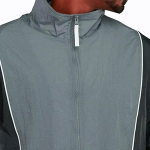 Survêtements de qualité supérieure pour hommes, en molleton épais, avec fermeture éclair et col montant, en coton et polyester, pour l'hiver - Product Image 2