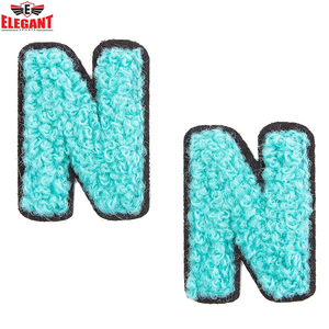 แผ่นปะปัก Chenille,แผ่นผ้าปักลายดีไซน์ใหม่สินค้าตามสั่ง - Product Image 5