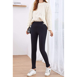 กางเกงจ็อกเกอร์ผ้าขนแกะหนาขากระบอกขนาดพิเศษ,กางเกงวอร์มสำหรับผู้หญิงเสื้อผ้ากางเกงคาร์โก้สำหรับฤดูหนาว - Product Image 2