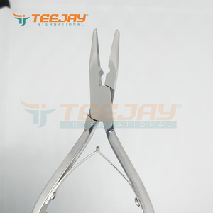 Pinzas para Extensiones de Cabello TEEJAY/Marca Personalizada, Modelo PLIER, Acero Inoxidable, 6 Pulgadas, Herramienta Aplicadora de Microperlas para Instalación - Product Image 3