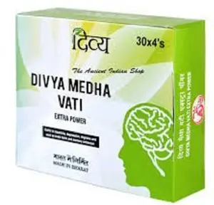 Patanjali Divya Medha Vati Extra Power 120 Tab-Chống Trầm Cảm