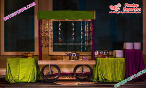 Décoration de buffet de mariage indien, décoration de stand de buffet à bas prix, auvent de buffet pour mariage, stations de nourriture tendance pour mariage indien - Product Image 2