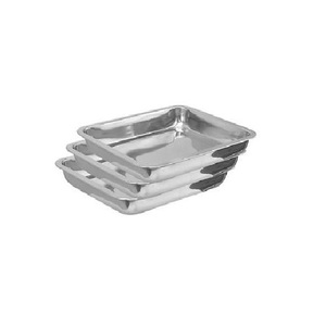 Bandeja de Acero de Último Diseño, Juego de Bandejas Rectangulares de Acero de Alta Calidad para Servir, Precio al por Mayor - Product Image 1