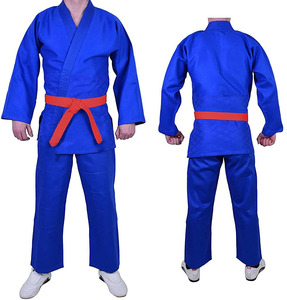 ชุดยูโด/บราซิลเลียนยิวยิตสู (BJJ Gi) คุณภาพสูง ผลิตจากผ้าฝ้าย 100% สวมใส่สบาย ทนทาน รับผลิตตามสั่งพร้อมปักโลโก้ สำหรับฝึกซ้อมศิลปะการต่อสู้ - Product Image 1