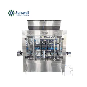 Automatic Edible Cooking Machine Olive Oil Filling Capping Packing Machine