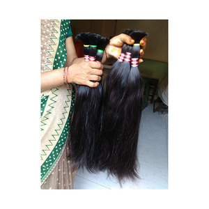 Extensions de cheveux humains vierges indiens pour femmes Perruques et outils de coiffage de haute qualité - Product Image 1