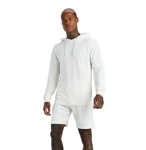 กางเกงขาสั้นใส่วอร์มมีฮู้ดสำหรับผู้ชาย,เสื้อกีฬาแขนยาวแบบเฉพาะมีโลโก้ - Product Image 4