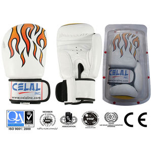 Guantes de Boxeo de Cuero Blanco y Negro de 16 oz Hechos a Medida, Forro Moldeado por Inyección de Alta Densidad, Grado Profesional para Muay Thai - Product Image 6