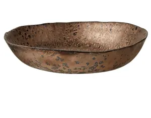 金属质感葡萄青铜金属装饰家用厨房桌面盘子碗盘上碗
