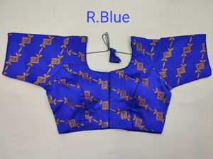 Blouses de sari en dentelle de soie de créateur, dernière collection, vêtements de fête, vêtements indiens prêts à porter, prix de gros, Surat Gujarat Garment - Product Image 4