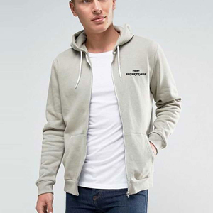 Zip Up Hoodiesผู้ชายFleeceแจ็คเก็ตบุรุษซิปHooded Sweatshirt - Product Image 1