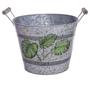 Cubo de METAL decorativo para Navidad, cubo de METAL decorativo para Navidad - Product Image 2