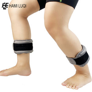New Arrival Custom Wholesaler Fitness <b>Wrist</b> Straps <b>Weight</b> Lifting Adjustable Elastic High Stretch Breathable Gym Ankle - Product Image 2